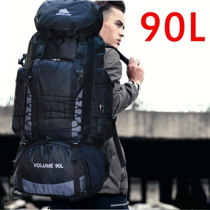 Sac a dos Randonnee 90L En Plein Air Militaire Tactique Camping Trekking