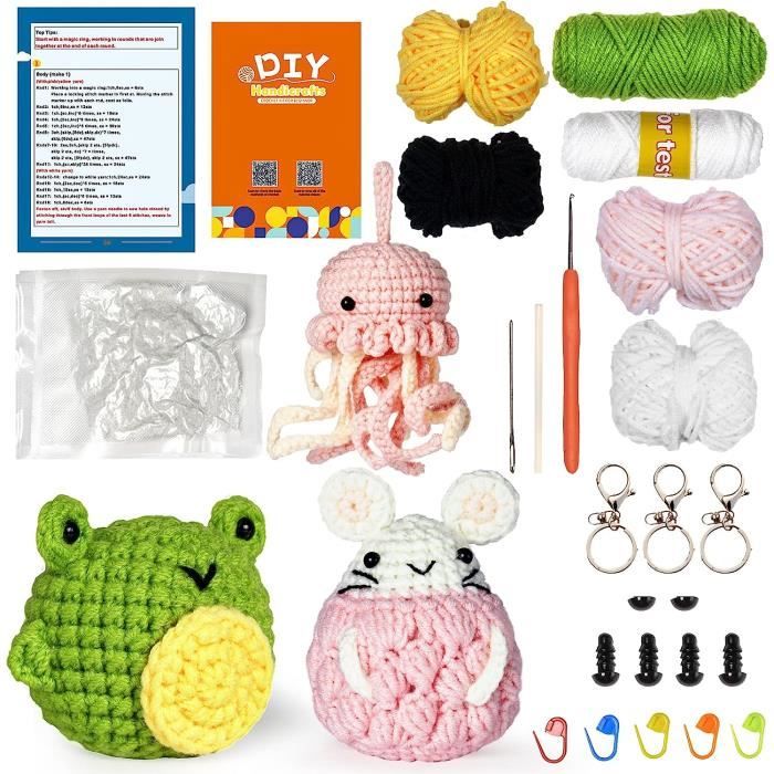 Kits de tricot Kit de crochet Crochet Kit de tricotage Adultes Débutant