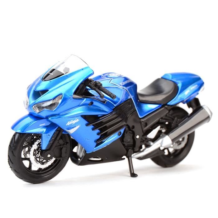 Ninja ZX-14R Bleu Kawasaki 1:18, Statique, Véhicules Moulés