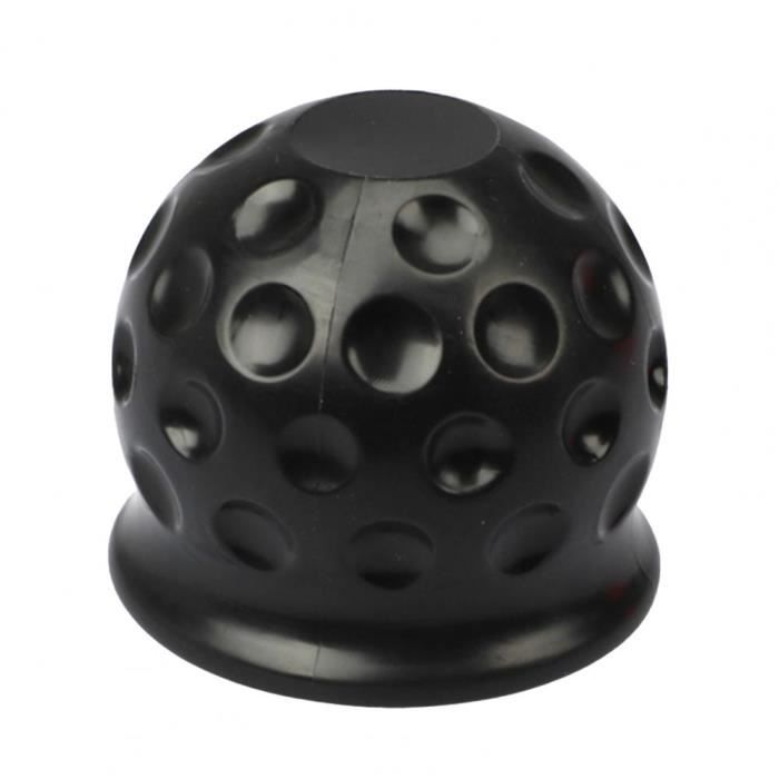 Lot De 4 Couvercles De Boule D'attelage Remorque - En Caoutchouc, Pour Diamètre 50mm, Protection Anti-rouille - 13