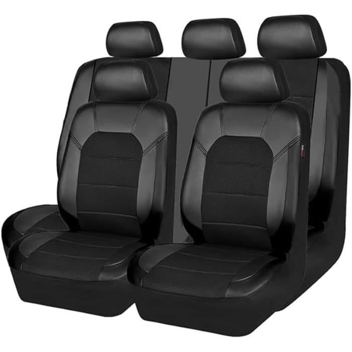 4 Protège-Ceinture Voiture Noir - Coussin Épaule Confort | Sécurité Auto