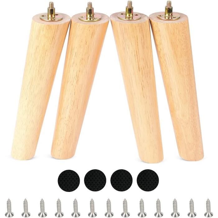 Cadres Couronne En Bois - Lot De 4, Diamètre 29 Cm, Trous Pré-percés, Pour DIY Déco Saisonnière, Mariage, Noël