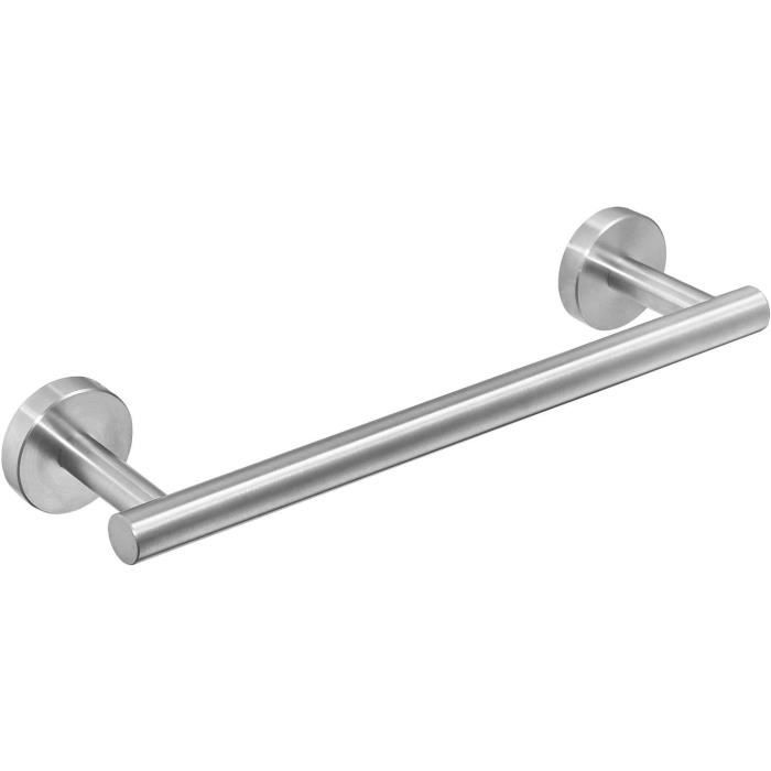 Porte-serviettes Mural Double Barre En Acier Inoxydable SUS304 – Design Sobre Et Solide Pour Salle De Bain Ou Cuisine