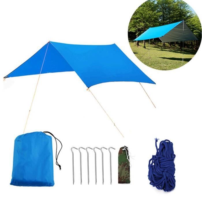 Extérieur Camping Tente Hamac Bâche Dais Pluie Fly Housse Imperméable Abri Neuf