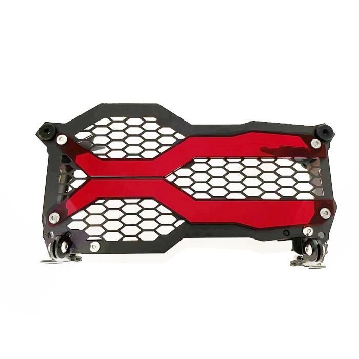 Grille De Phare Moto 5.75 Pouces Pour Harley-Davidson XL 1200/883 2004-2014 - Protection Avant En Alliage Noir - 10