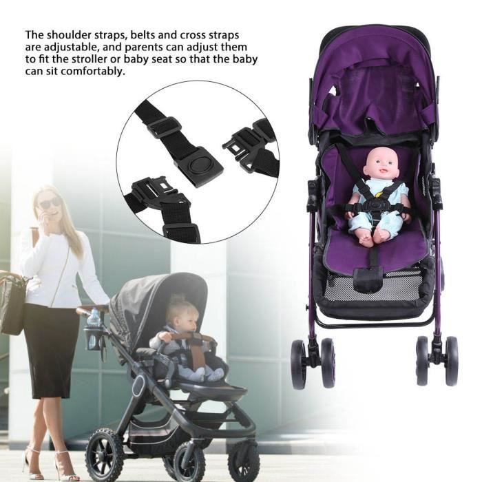 Harnais de sécurité bébé pour poussette outlet