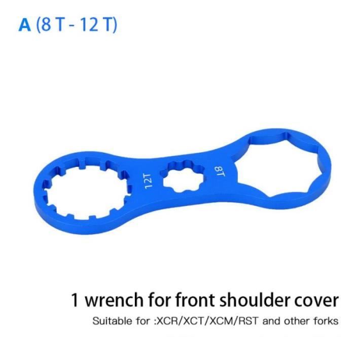 Clé Multifonction Pour Bouchons De Fourche Avant Vélo – Outil Nylon Et Alliage Aluminium – Réglage Amortisseurs VTT Et Vélo De Montagne