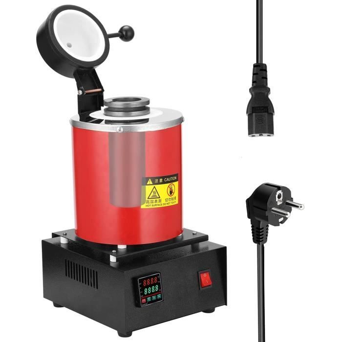 VINGVO Outils De Traitement De Bijoux 1 KG Four De Fusion électrique Or