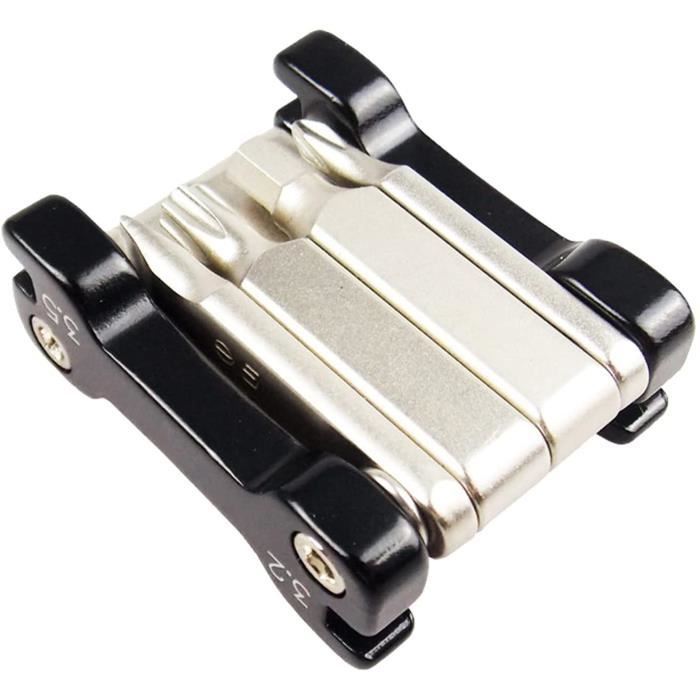 Ancien Titre : Elitools Multi-Kit Ensemble D'outils Polyvalents 2 En 1 Pour Entretien Et Réparation De Cyclisme. Nouveau Titre : Multi-kit Vélo Elitools 2-en-1 – Outils Polyvalents Pour Réparation Et Entretien