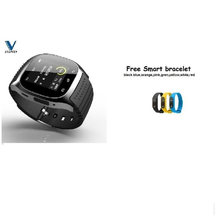 Montre connect e Stepfly Sport Bluetooth montre intelligente de