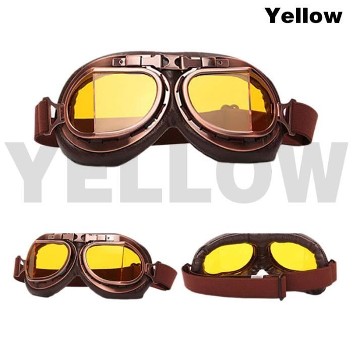 Anciennes Lunettes De Protection Aviation/moto, Style Steampunk