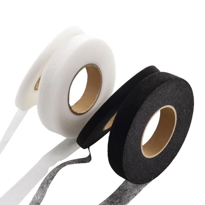 252 Mètre Bande Ourlet Thermocollant, 4 Rouleaux Raccourcir Sans Coudre Ruban Thermocollant Pour