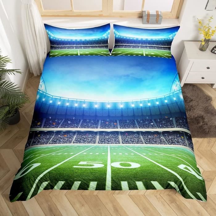 Football Américain Parure De Lit 220X240Cm Enfants Football Américain