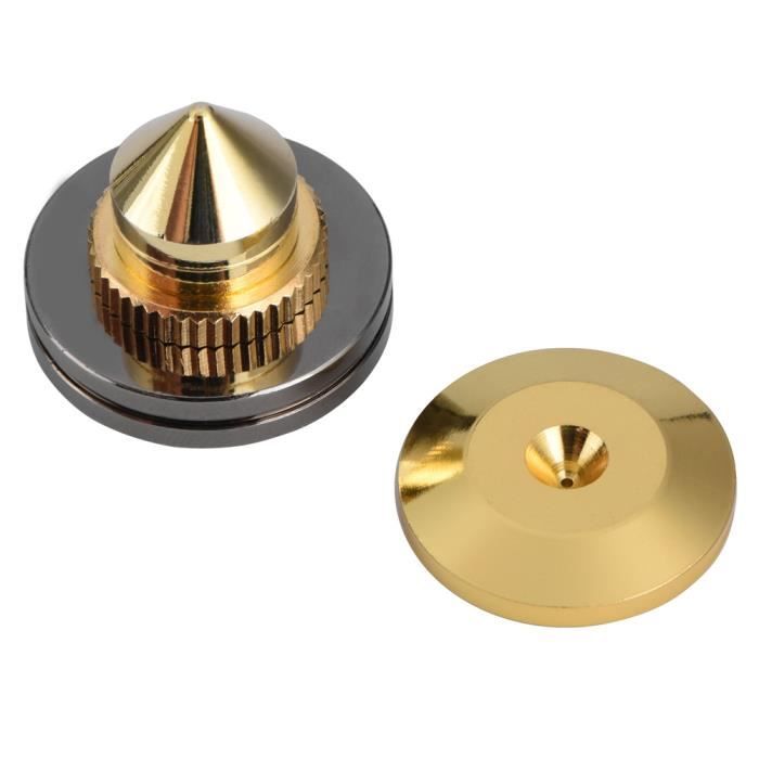 Pointes Pour Pieds De Haut-parleur Hi-fi - M8 En Cuivre, Hauteur 36,2 Mm - Lot De 4 Pièces