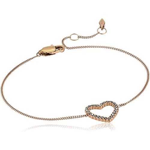 Bracelet fossil femme coeur cheap