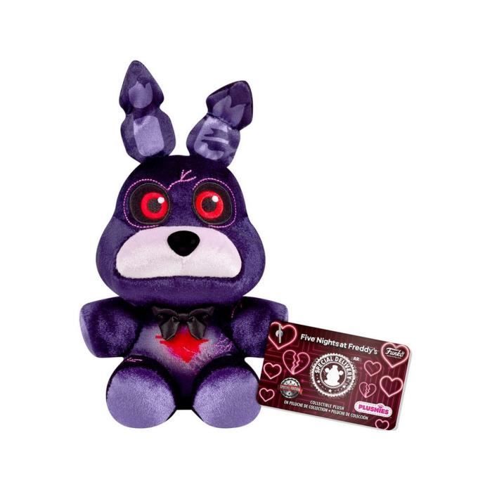 Funko - Five Nights at Freddy's - Peluche Blkheart Bonnie 18 cm - Cdiscount  Jeux - Jouets