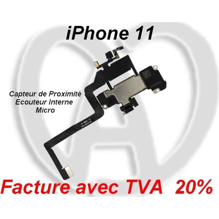 Pour iPhone 11 (A2111) Nappe Capteur de Proximité Ecouteur Interne et Micro-TactilEst