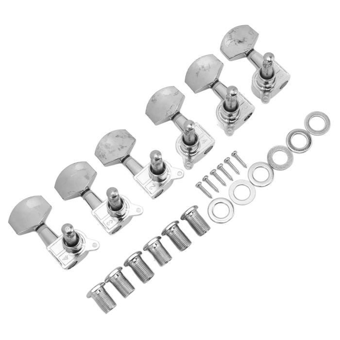 SDENSHI 6pcs Mécaniques Guitare - Boutons De Réglage Universels Pour Guitare Classique