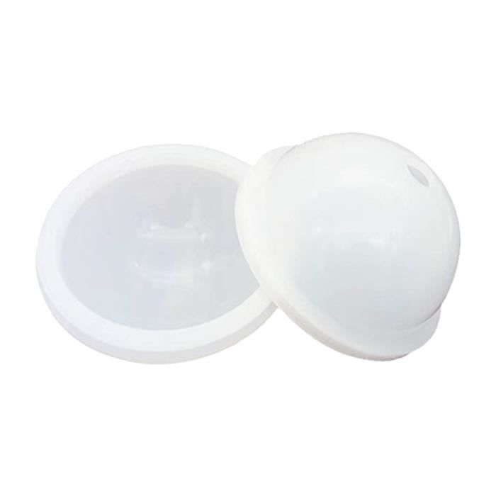 Moule Sphère Silicone 13cm Pour Résine Époxy & Bougies - Grand Format