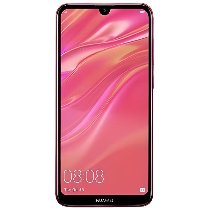 HUAWEI Y7 2019 32GO Rouge - Reconditionné - Excellent état