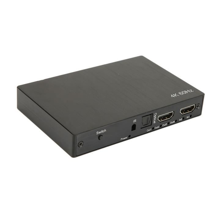 Switch HDMI 4K 120Hz FeinTech 4 Entrées 1 Sortie | Compatible PS5, Xbox Series X