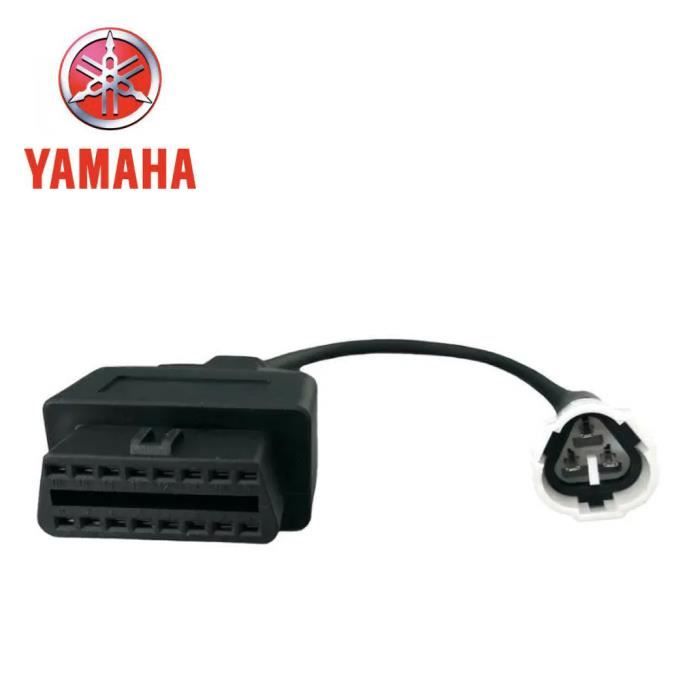 Adaptateur moto | scooter | quad Yamaha 3 broches vers OBD2