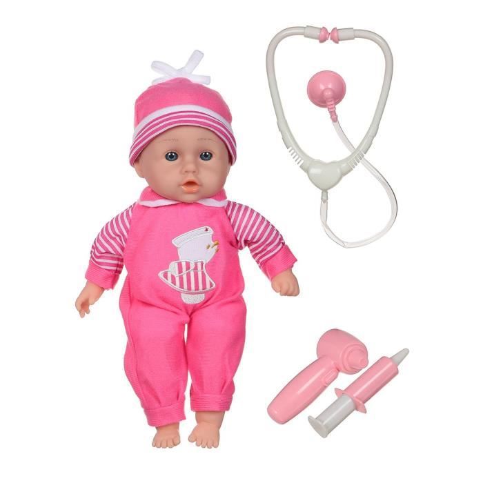 LISSI DOLLS Poupon Docteur de 33 cm avec 3 accessoires Cdiscount Jeux Jouets