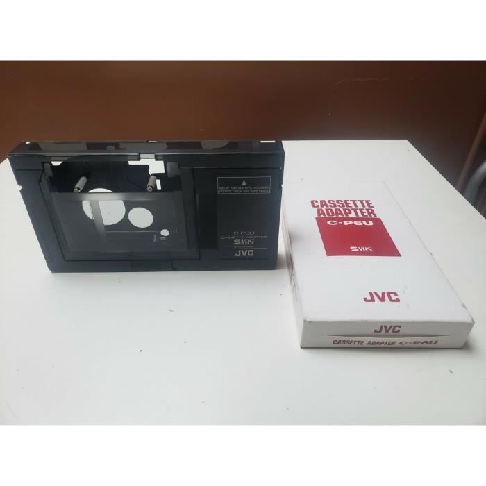 CONVERTISSEUR ADAPTATEUR JVC CASSETTE K7 VIDEO S-VHS SVHS SUPER