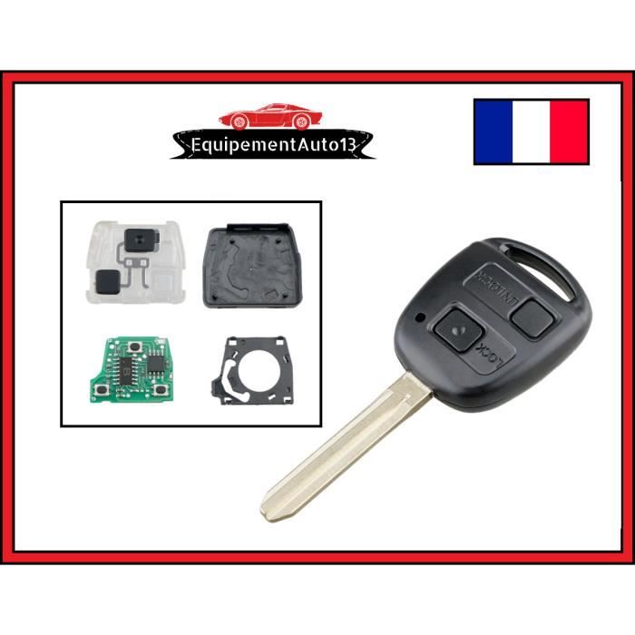 clé vierge TOYOTA RAV4 AVENSIS COROLLA YARIS TARAGO KLUGER électronique 4C 4D67 a programmer