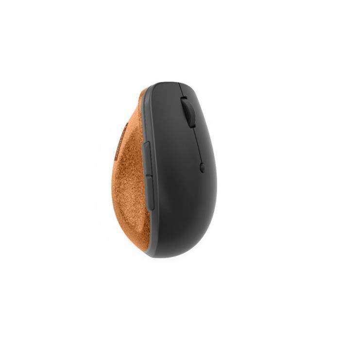 Souris ergonomique verticale - Lenovo - Go - Bluetooth - Sans fil - Optique Souris ergonomique verticale - Lenovo - Go - Bluetooth - Sans fil - Optique