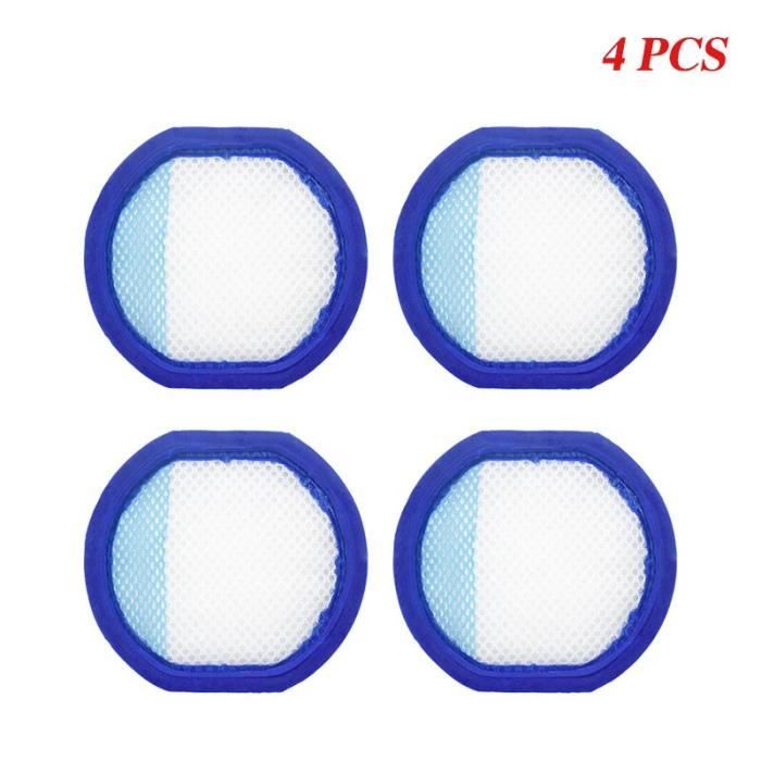 Lntyq Pièces de Robot de Balayage, Accessoires de Remplacement de Filtre HEPA pour aspirateur 2 pièces compatibles pour Dibea D18 D008Pro, Filtre pour aspirateur à Main