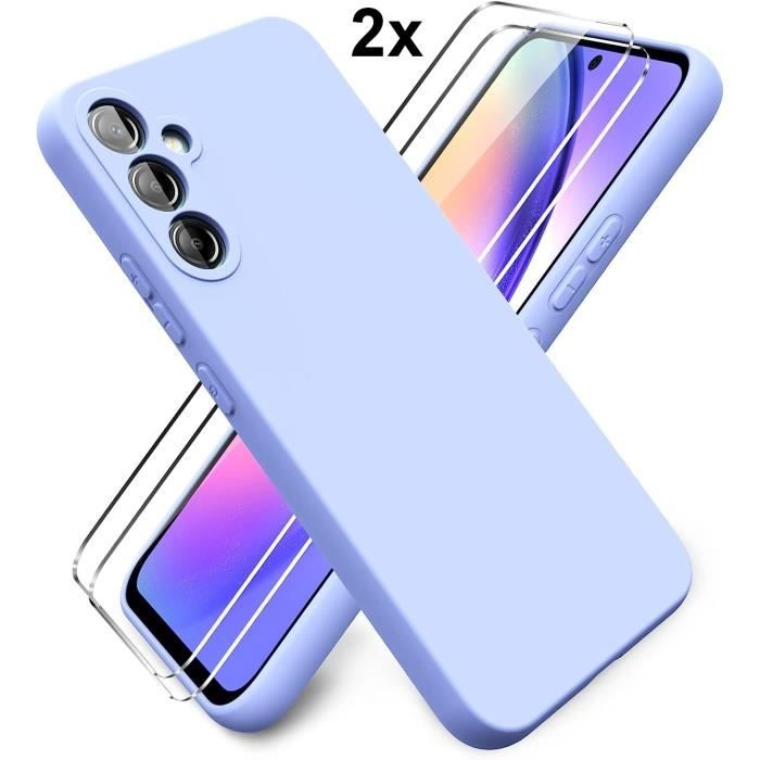 Coque Samsung Galaxy S23 Plus silicone (violet) 