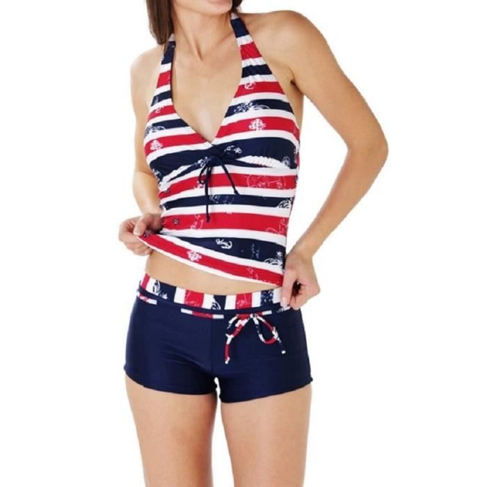 maillot de bain tankini shorty