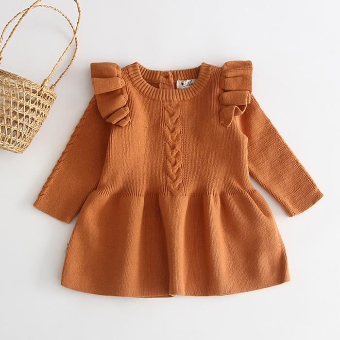 robe pull bebe fille
