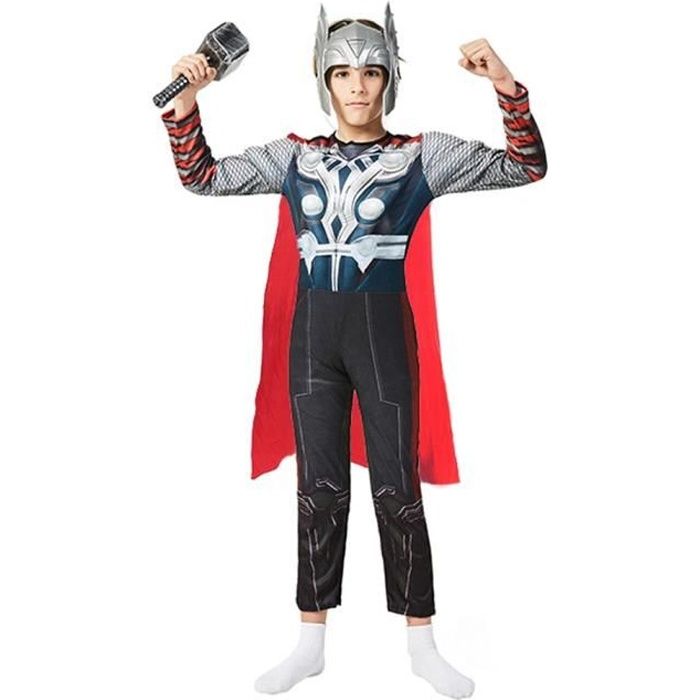 Avengers Déguisement Thor Garçon Cosplay Costume avec ...