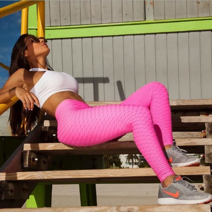 Yoga Leggings Seamless Taille Haute Sport Workout Gym Fitness Pilat CNASA Legging de Sport Femme Butt Lift 