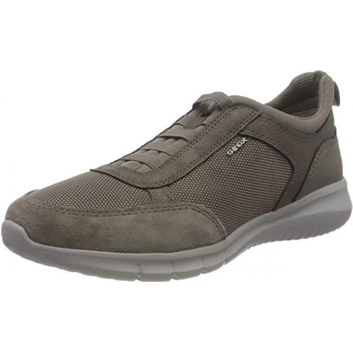 GEOX U MONREALE C CHAUSSURES DE SPORT HOMME GRIS U15BVCC1018