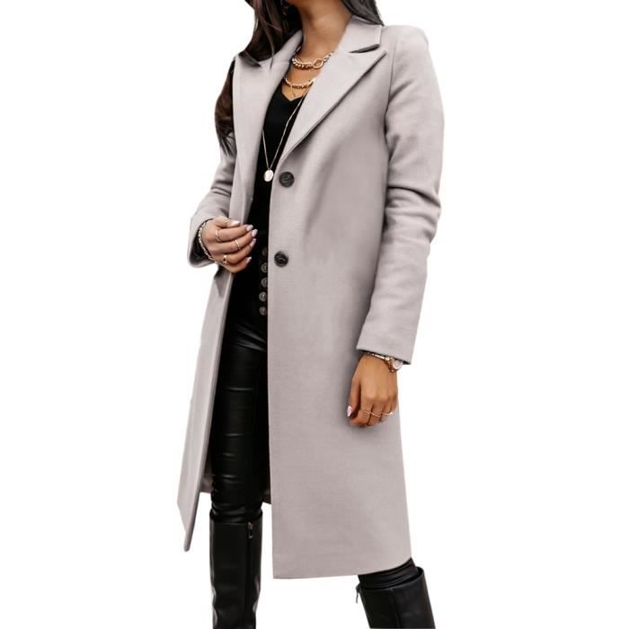 Manteau trois quart femme shop