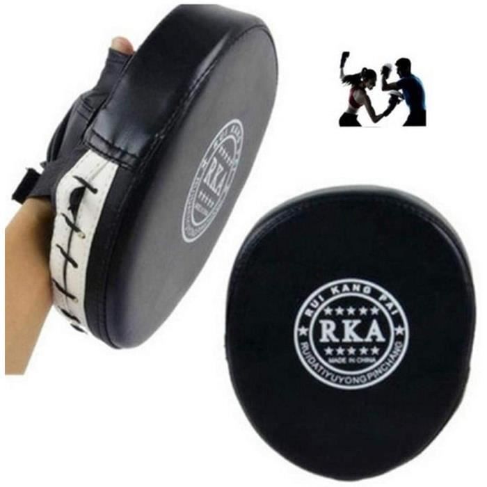 Pattes D'Ours Boxe Professionnelles En Cuir PU - Cibles Frappe Pour Entraînement MMA, Kickboxing, Thaï