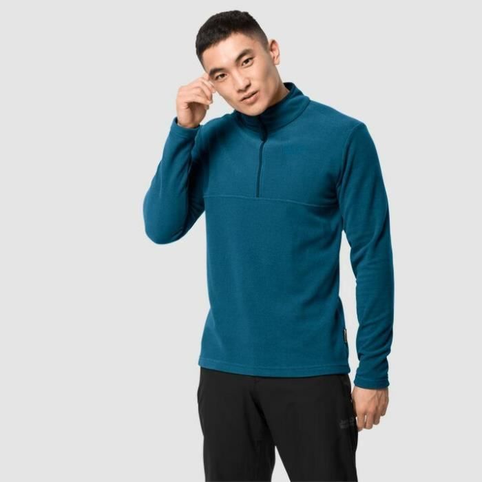 Polaire Arco Essentials Homme Petit, Bleu/noir Très Foncé, Fermeture éclair, Tenue De Travail