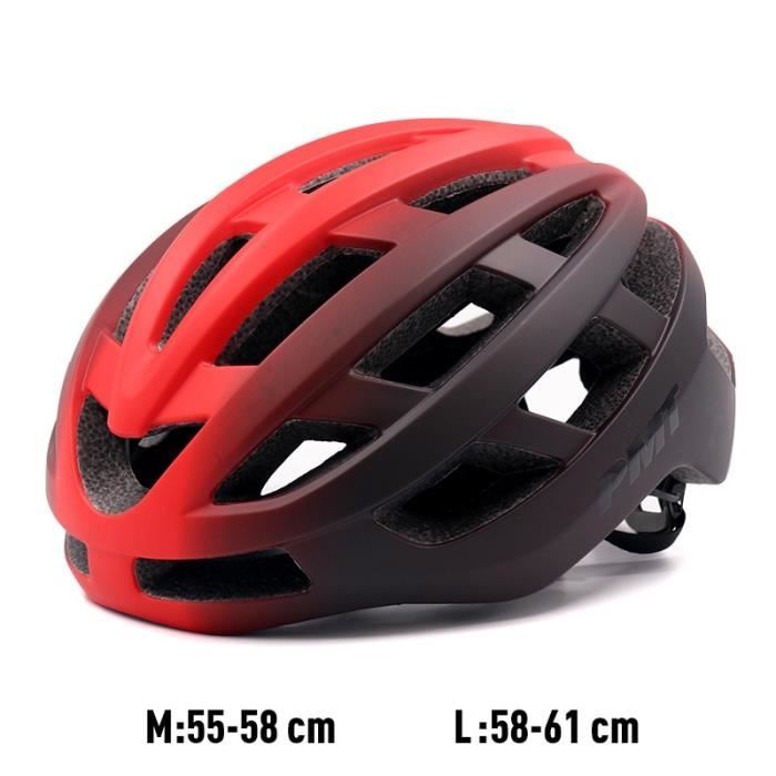 Casque de vélo de montagne léger une pièce - Santic PMT - Marron [F657 Casque de vélo de montagne léger une pièce - Santic PMT - Marron [F657