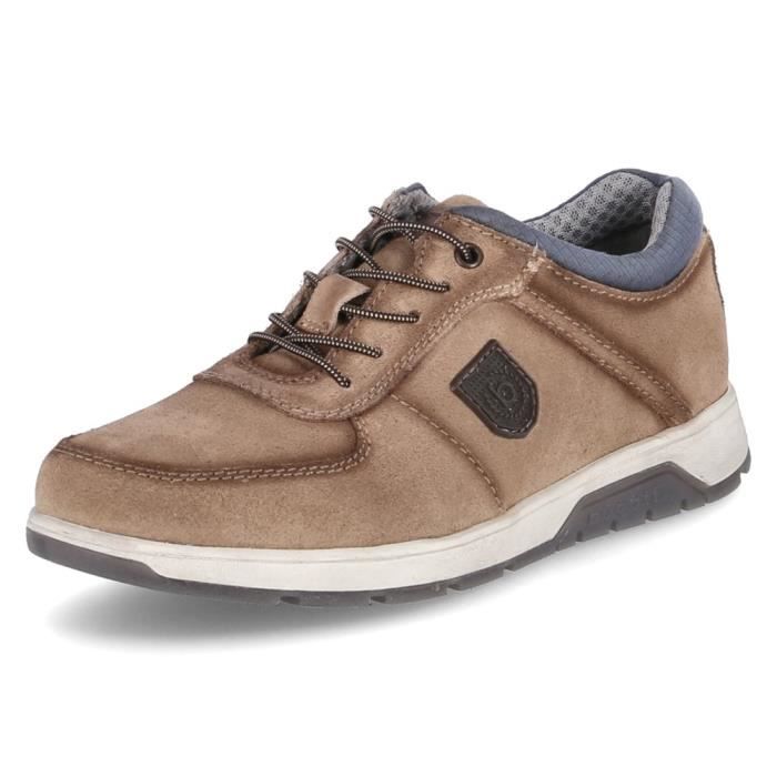 chaussure bugatti marron