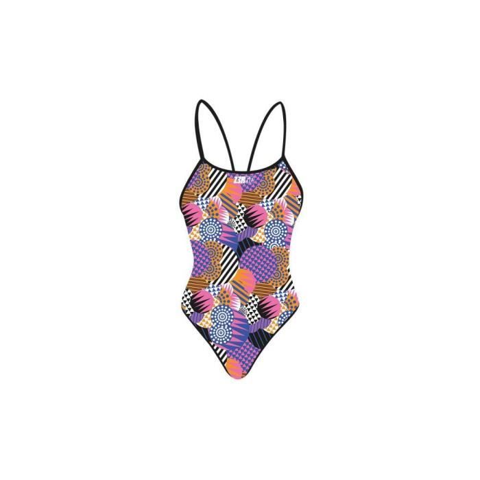 Maillot de bain 1 pièce fille Z3R0D - patchwork - 13/14 ans