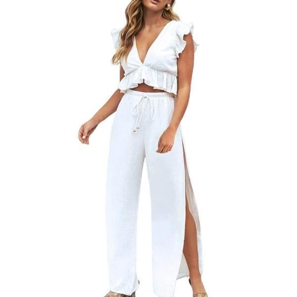 Ensemble pantalon sales et haut femme