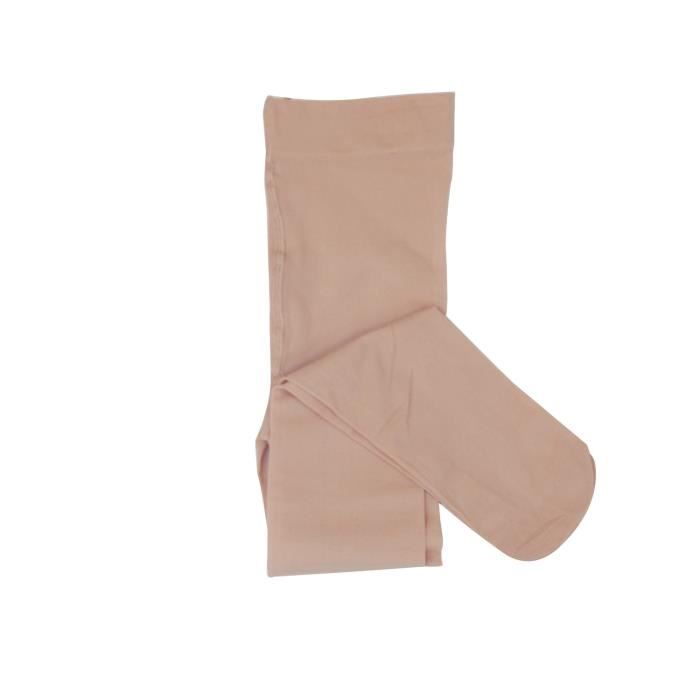 Collants Fille NOQ 20 Deniers - Blanc/Crème/Rose/Noir Pour École Et Danse