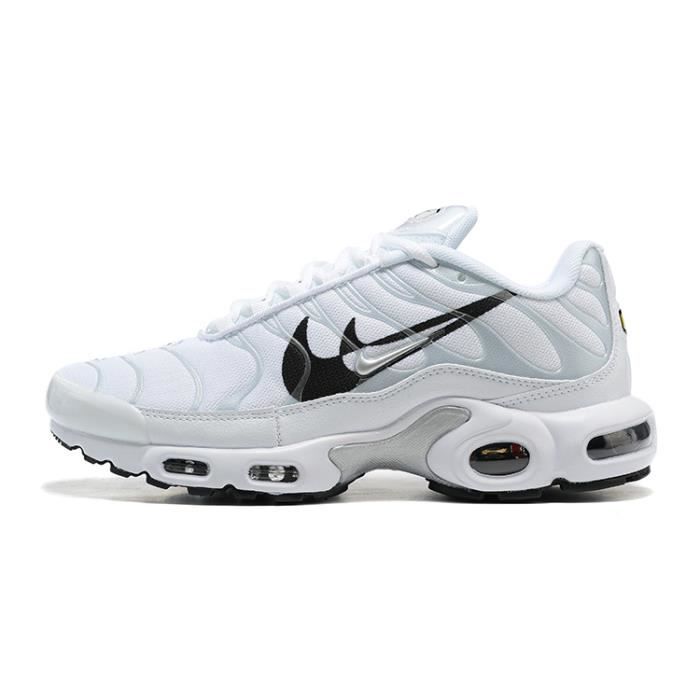 Baskets Nike Air Max Plus TN Homme ChaussuresEntrainement de Sport blanc et noirt Blanc et noir Cdiscount Chaussures