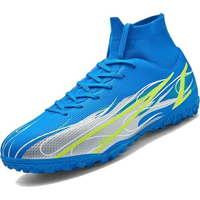 GOGOUP Chaussures De Football Crampons Homme – Crampons Antidérapants Terrain Synthetique & Naturel – Confort & Contrôle