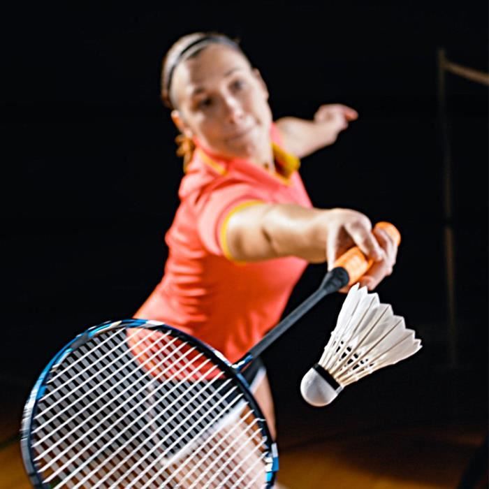 Balle De Badminton Colorée Avec Plumes,volants De Badminton,tête En Mousse,équipement De Fitness