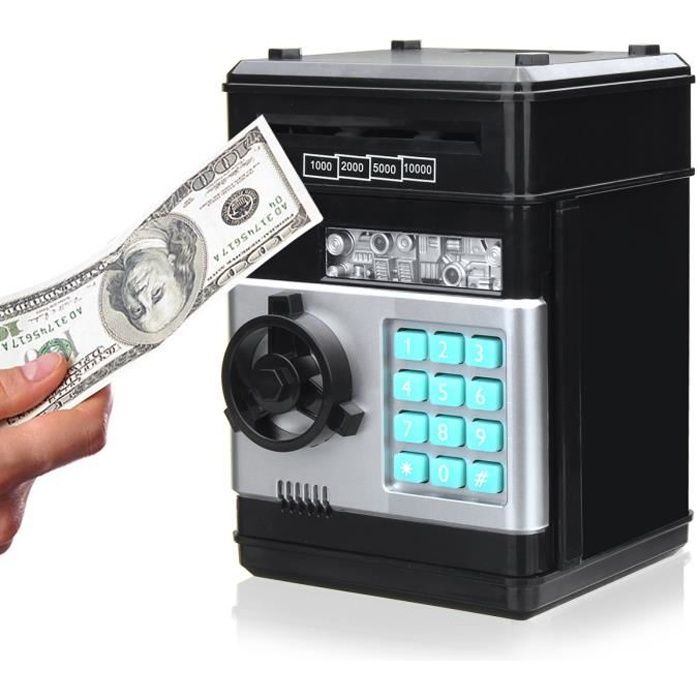 Coffre Fort Enfant avec Mot de Passe Tirelire Coffre Fort Cdiscount Bricolage