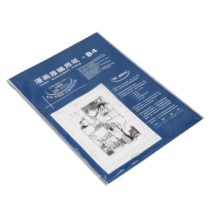 Lot De 3 Blocs Dessin A4 Uni Blanc – 120g, 25 Feuilles, Perforées 9 Trous, Fabriqué En France - 8